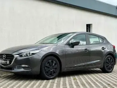 Gebraucht Mazda 3 Prime-Line 101 PS (74 kW) 2018 Grau Limousine