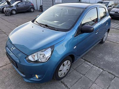 Gebraucht Mitsubishi Space Star Classic Collection 71 PS (52 kW) 2014 Atollblau (p) Kleinwagen