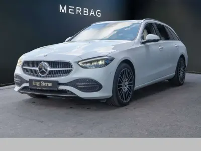 Gebraucht Mercedes C220 Avantgarde 200 PS (147 kW) 2023 Weiß Limousine