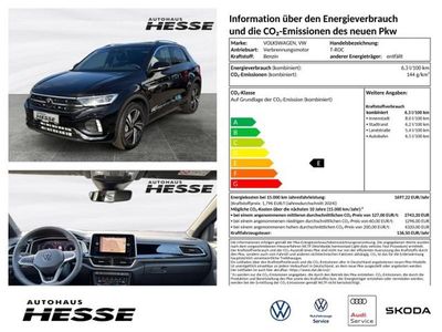 Gebraucht VW T-Roc R-line 150 PS (110 kW) 2025 Deep black SUV