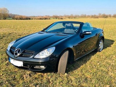 Usata Mercedes SLK200 163 CV (119 kW) 2004 Nero Cabrio