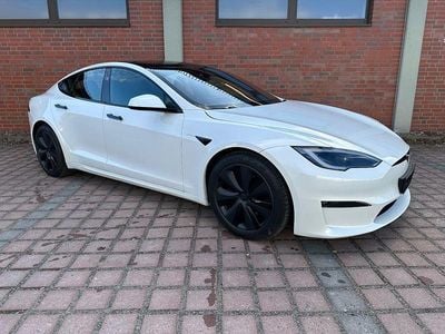 Gebraucht Tesla Model S Plaid 759 kW (1033 PS) 2023 Weiß Kleinwagen