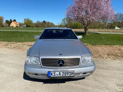 Gebraucht Mercedes SL320 231 PS (169 kW) 1995 Silber Cabrio