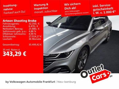 Gebraucht VW Arteon R-line 200 PS (147 kW) 2023 Pyritsilber metallic Kombi