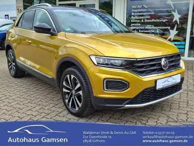 Gebraucht VW T-Roc IQ Drive 116 PS (85 kW) 2019 Gelb SUV