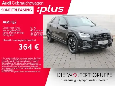 Second-hand Audi Q2 Advanced Plus 150 CP (110 kW) 2024 Negru SUV
