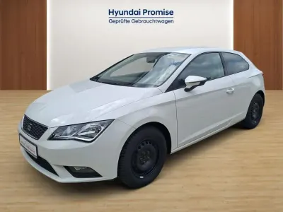 Gebraucht Seat Leon SC Reference 86 PS (63 kW) 2016 Weiß Kleinwagen