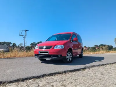 Gebraucht VW Caddy Life 80 PS (58 kW) 2009 Rot Van / Kleinbus