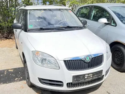 Gebraucht Skoda Fabia 60 PS (44 kW) 2009 Weiß Kombi