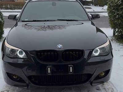 Schwarz Gebraucht 2008 BMW 525 Kombi | 5.400 € (Fairer Preis)