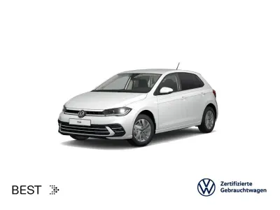 Gebraucht VW Polo Style 95 PS (69 kW) 2022 Weiß Kleinwagen