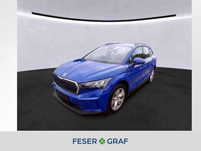 Blau Gebraucht 2023 Skoda Enyaq iV Loft SUV | 22.440 € (Superpreis)