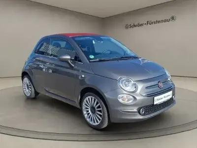 Brugt Fiat 500C Lounge 69 HK (50 kW) 2019 Grå Cabriolet