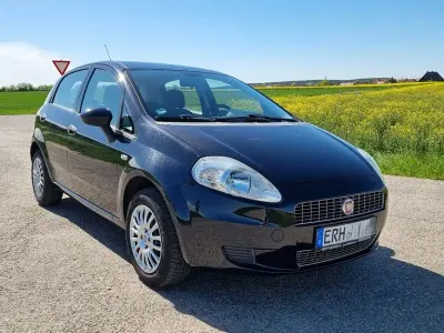 Gebraucht Fiat Grande Punto Dynamic 65 PS (47 kW) 2009 Blau Kleinwagen