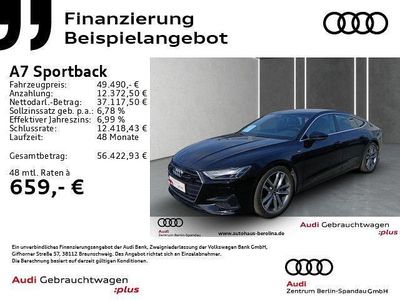 Gebraucht Audi A7 S-Line 299 PS (219 kW) 2023 Schwarz Limousine