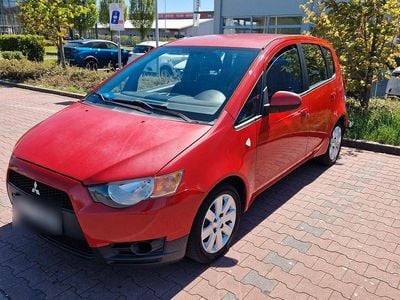 Second-hand Mitsubishi Colt 75 CP (55 kW) 2010 Roșu Hatchback
