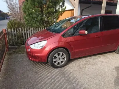 Brugt Ford S-MAX S 131 HK (96 kW) 2007 Rød MPV
