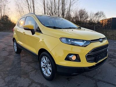 Gebraucht Ford Ecosport Titanium 125 PS (91 kW) 2017 Gelb SUV