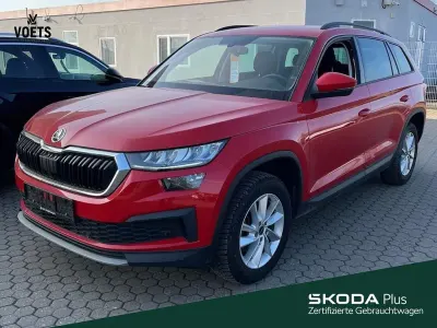 Brugt Skoda Kodiaq Ambition 150 HK (110 kW) 2022 Rød SUV