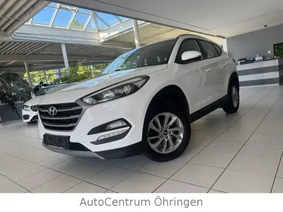 Gebraucht Hyundai Tucson Trend 132 PS (97 kW) 2016 Weiß SUV