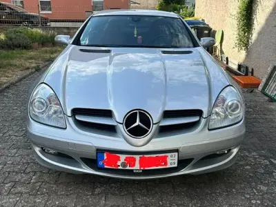Gebraucht Mercedes SLK200 163 PS (119 kW) 2004 Silber Cabrio