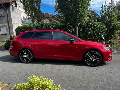 Usata Seat Leon ST 4Drive 300 CV (220 kW) 2017 Rosso Station wagon