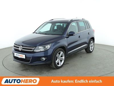 Gebraucht VW Tiguan Sportline 140 PS (102 kW) 2014 Blau SUV