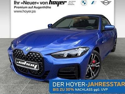 Neu BMW 420 Comfort Edition 184 PS (135 kW) 2025 Blau Cabrio
