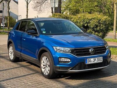 Usata VW T-Roc Sport 150 CV (110 kW) 2021 Blu SUV