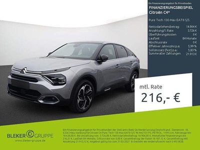 Gebraucht Citroën C4 PureTech 131 PS (96 kW) 2023 Grau SUV