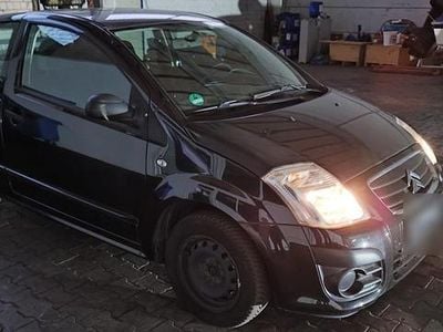 Gebraucht Citroën C2 74 PS (54 kW) 2009 Schwarz Kleinwagen