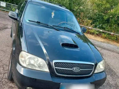 Gebraucht Kia Carnival 2006 Schwarz Van / Kleinbus