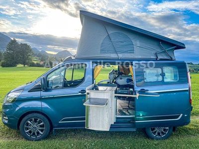 Blau Gebraucht 2021 Ford Transit Custom Trend Van / Kleinbus | 41.999 €