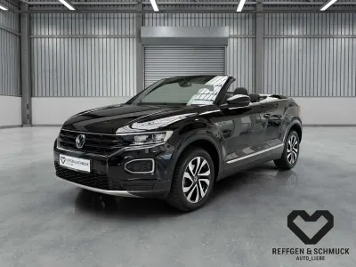 Gebraucht VW T-Roc Cabriolet 150 PS (110 kW) 2021 Schwarz Cabrio