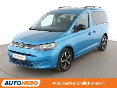 Gebraucht VW Caddy Life 122 PS (89 kW) 2021 Blau Van / Kleinbus