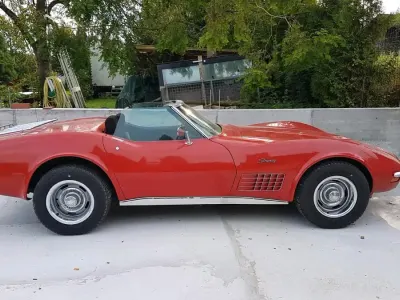 Gebraucht Corvette C3 194 PS (142 kW) 1972 Rot Cabrio