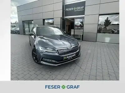 Gebraucht Skoda Superb LAURIN & KLEMENT 218 PS (160 kW) 2021 Grau Kombi