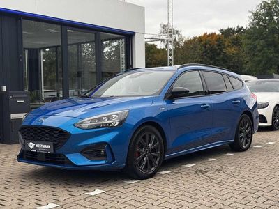 Gebraucht Ford Focus ST-Line 150 PS (110 kW) 2019 Blau Kombi