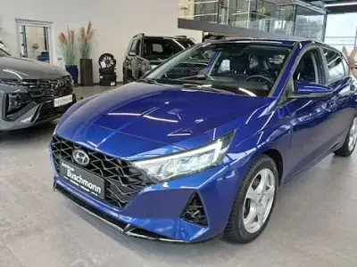 Brugt Hyundai i20 Intro Edition 100 HK (73 kW) 2020 Blå Hatchback
