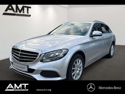 Gebraucht Mercedes C200 Exclusive 184 PS (135 kW) 2016 Iridiumsilber Kombi