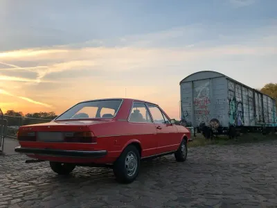 Gebraucht Audi 80 55 PS (40 kW) 1978 Rot Limousine