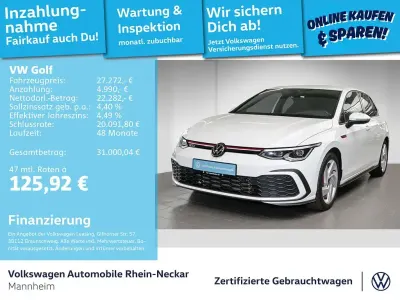 Usata VW Golf VIII GTI 245 CV (180 kW) 2024 Bianco Berlina