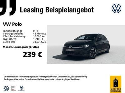 Neu VW Polo R-line 95 PS (69 kW) 2026 Limousine