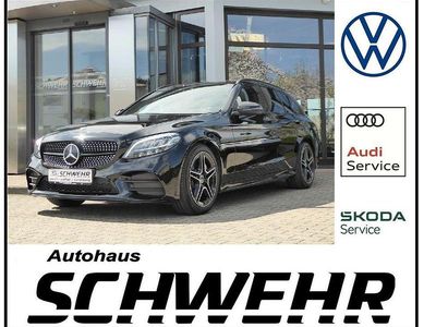 Usata Mercedes C300 258 CV (189 kW) 2019 Nero Station wagon
