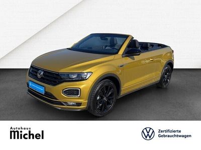 gebraucht VW T-Roc T-Roc Cabriolet 1.5 TSICabrio R-Line "Black Style" AppConnect 18Zoll