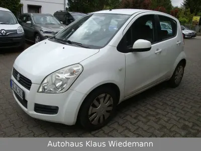 Gebraucht Suzuki Splash Club 86 PS (63 kW) 2009 Weiß Kleinwagen