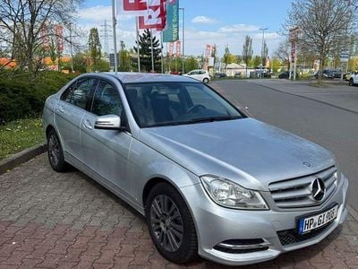 Usata Mercedes C180 Elegance 156 CV (114 kW) 2012 Argento Berlina