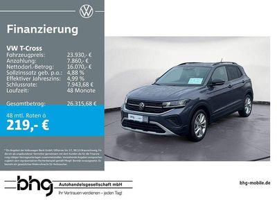 Grau Gebraucht 2025 VW T-Cross Life SUV | 23.930 € (Guter Preis)