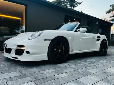 Gebraucht Porsche 997 Turbo 480 PS (353 kW) 2007 Weiß Cabrio