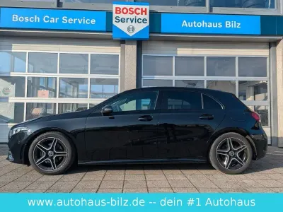 Second-hand Mercedes A180 AMG line 136 CP (100 kW) 2019 Negru Berlinǎ